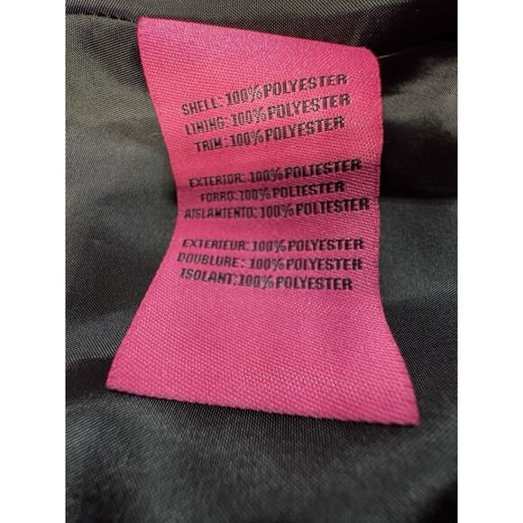 Betsey Johnson Leopard Faux Fur Cape Coat Belted XL Retro Glam - Picture 10 of 12